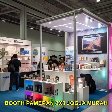 booth pameran 3x3 jogja murah